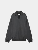 A25C09CS04C ORGANIC COTTON HEAVY FLEECE SKIPPER HUGE SWEAT