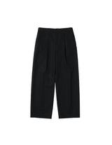 23103A HARD-TWISTED TWILL WIDE PANTS