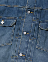 SELVEDGE DENIM SQUARE BIG BLOUSON VINTAGE