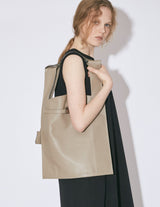 XLARGE MARKET BAG IN SHRINK LEATHER