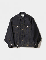 DOUBLE-END SELVEDGE DENIM BLOUSON