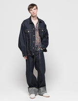 DOUBLE-END SELVEDGE DENIM BLOUSON