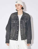 DOUBLE-END SELVEDGE DENIM BLOUSON VINTAGE