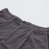 241-740314 HIGH GAUGE PILE TAPERED TROUSERS