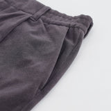 241-740314 HIGH GAUGE PILE TAPERED TROUSERS