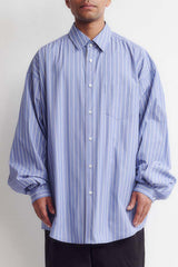 DWYB023 OVERSIZED STRIPE SHIRT