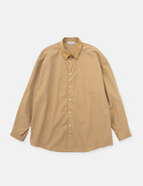 DWYB025 LEATHER COMBI SHIRT