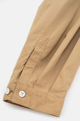 DWYB025 LEATHER COMBI SHIRT