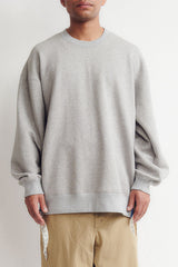 DWYB040 SIDE ZIP SWEATSHIRT