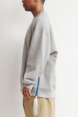 DWYB040 SIDE ZIP SWEATSHIRT