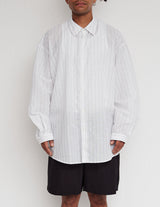 DWAA034 OVERSIZED STRIPE SHIRT