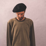 D-00625 LEATHER BERET 62