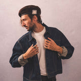 D-00626 LEATHER BERET 63