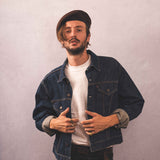 D-00626 LEATHER BERET 63