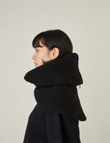 AA013 "CREPE" KNIT SNOOD