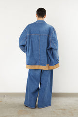 FD012 PAPER PATCH: DENIM JACKET "NOW"