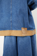 FD012 PAPER PATCH: DENIM JACKET "NOW"