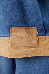 FD012 PAPER PATCH: DENIM JACKET "NOW"