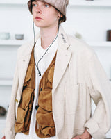 INNAT07-V01 SUEDE MESH VEST