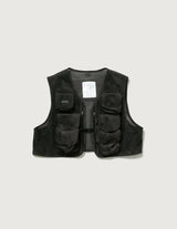 INNAT07-V01 SUEDE MESH VEST