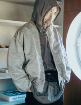 INNAT08-J01 HAND-DYED BOMBER JACKET