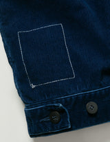INNAT08-J04B INDIGO TYPE-2 TRUCKER JACKET