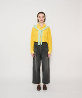 25SDM-#422S-VW 14.5OZ DENIM IN TUCK COMFORT TAPERED PANTS