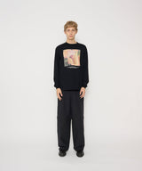 25SPT-#634S WASHED COTTON BROAD REMOVAL 6PK CARGO PANTS