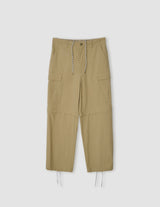 25SPT-#634S WASHED COTTON BROAD REMOVAL 6PK CARGO PANTS