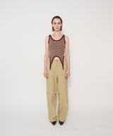 25SPT-#634S WASHED COTTON BROAD REMOVAL 6PK CARGO PANTS