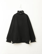 KON-KN01253 HIGH NECK KNIT PULLOVER