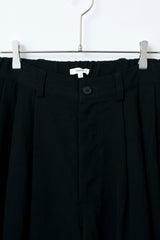 KON-PT02243 3 PLEAT WOOL PANTS