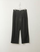 KON-PT02253 GLEN CHECK TROUSERS