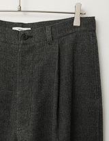 KON-PT02253 GLEN CHECK TROUSERS