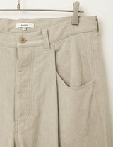 KON-PT04253 WIDE DENIM PANTS