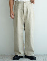 KON-PT04253 WIDE DENIM PANTS