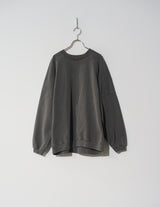 KON-CS01233 PIGMENT DYE DOLMAN SWEAT