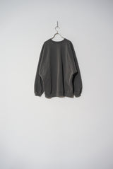 KON-CS01233 PIGMENT DYE DOLMAN SWEAT