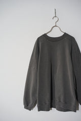 KON-CS01233 PIGMENT DYE DOLMAN SWEAT