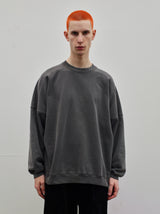 KON-CS01233 PIGMENT DYE DOLMAN SWEAT