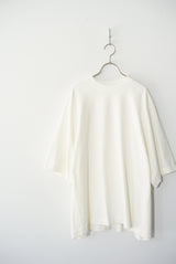 KON-CS02231 MOCK NECK WIDE T-SHIRT