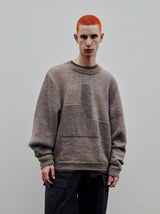 KON-KN01233 GEOMETRY KNIT SWEATER