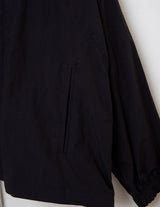 KON-BL02261 RAGLAN SLEEVES HALF-ZIP JACKET