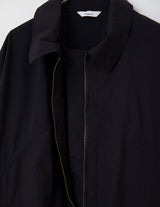 KON-BL02261 RAGLAN SLEEVES HALF-ZIP JACKET