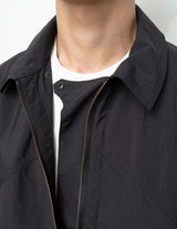 KON-BL02261 RAGLAN SLEEVES HALF-ZIP JACKET