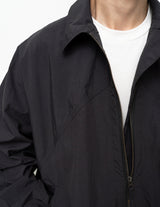 KON-BL02261 RAGLAN SLEEVES HALF-ZIP JACKET