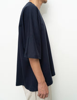 KON-CS04261 RELAXED-FIT EXTENDED-SLEEVE T-SHIRT