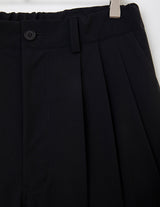 KON-PT03261 SUMMER WOOL 3-PLEATS SLACKS