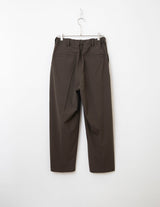 KON-PT03261 SUMMER WOOL 3-PLEATS SLACKS