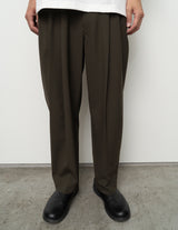 KON-PT03261 SUMMER WOOL 3-PLEATS SLACKS